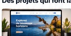 Projet de site vitrine pour une agence de voyage